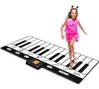 Play22 Keyboard Playmat 71" - 24 Keys Piano Play Mat - Piano Mat has Record, Playback, Demo, Play, Adjustable Vol. - Best Keyboard Piano Gift for Boys & Girls - Original
