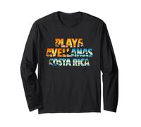 Playa Avellanas Costa Rica Surf Long Sleeve T-Shirt