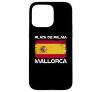 Playa De Palma Mallorca Spain Flag Design Proud Spanish Flag Case for iPhone 15 Pro Max
