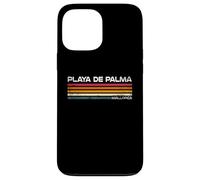 Playa De Palma Mallorca Spain Retro Stripes Vintage Travel Case for iPhone 13 Pro Max