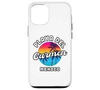 Playa del Carmen Mexico Beach Sunset Summer Vintage Souvenir Case for iPhone 12/12 Pro