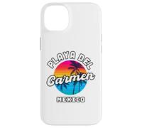 Playa del Carmen Mexico Beach Sunset Summer Vintage Souvenir Case for iPhone 14 Plus