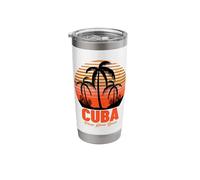 Playa Giron Beach Cuba Stainless Steel Insulated Tumbler