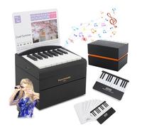 Playable Piano Calendar 52 Music Scores Rechargeable Piano Desk Calendar 2025 Birthday Gift (Taylor Swift Blcak)