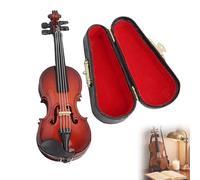 Playable Tiny Violin Figurine Tiny Violin With Sound The Worlds Smallest Miniature Musical Instrument With Sound Sad Music(4.7in)