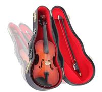 Playable Tiny Violin Figurine with Sound, 2026 New Worlds Smallest Playable Tiny Sad Violin Figurine, Miniature Musical Instrument Dollhouse Accessory or Keychain Charm for Unique Dumb Gag Gift(5.5")