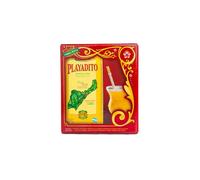 Playadito Yerba Mate Kit With Cup And Bombilla Traditional Argentine Mate Tea Set 500g Yerba Mate Loose Leaf