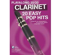 Playalong 20/20 Clarinet (Book and Download Card): 20 Easy Pop Hits