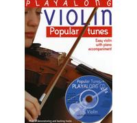 PLAYALONG VIOLIN POPULAR TUNES VLN BOOK/CD