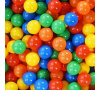 vidaXL Kids Play Balls 1000 pcs - Multicolour - Lightweight, Durable PE Material, Perfect Size - For Baby Pools, Play Tents, Paddling Pools