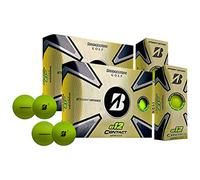 PlayBetter Bridgestone e12 Contact Golf Balls | Multi-Packs | FLEXATIV Cover Technology & Contact Force Dimple | 46% More Surface Contact (Two Dozen, Matte Green)