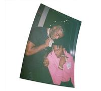 Playboi Carti & Lil Uzi Vert Rap Hip Hop Singer Art Silk - Poster print Wall 15 x 23 Inches (38 x 58 cm) (380 x 580mm) Gift Decorative Print