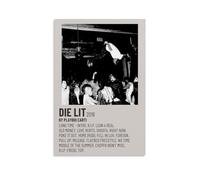 Playboi Carti Poster Die Lit Aesthetic Minimalist Poster Canvas Wall Art Decorative Home Decor Painting for Living Room Bedroom 08x12inch(20x30cm) Unframe-style-16