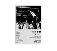 Playboi Carti Poster Die Lit Album Poster Canvas Decorative Painting Modern Aesthetic Decorative Painting Bedroom Living Room Art Poster 24x36inch(60x90cm) Unframe-style-5