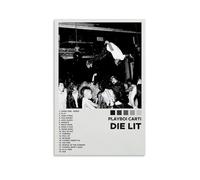 Playboi Carti Poster Die Lit Album Poster Canvas Wall Art Decorative Home Decor Painting for Living Room Bedroom 20x30inch(50x75cm) Unframe-style-15