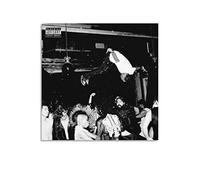 Playboi Carti Poster Die Lit Canvas Poster Wall Decorative Art Painting Living Room Bedroom Decoration Gift Unframe-style12x12inch(30x30cm)