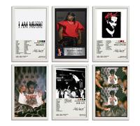 Playboi Carti Poster (Set of 6) Music Album Cover Posters Canvas for Bedroom Wall Art Decor Posters & Prints 08x12inch(20x30cm) Style