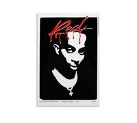Playboi Carti Poster Whole Lotta Red Album Poster Canvas Decorative Painting Modern Aesthetic Decorative Painting Bedroom Living Room Art Poster 16x24inch(40x60cm) Unframe-style-6