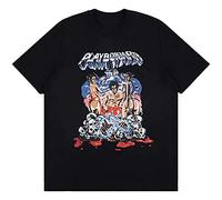 Playboi Carti T Shirt Graphic Tee for Men Black