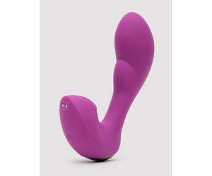 Playboy Arch Dual G-Spot Rechargeable Vibrator - Purple Purple