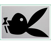 Playboy Bunny A4 190 Micron Reusable Flexible Mylar Stencil