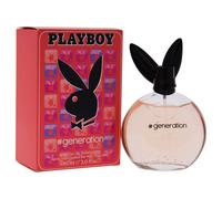 Playboy Generation Eau de Toilette for Women - 3 oz Spray, Floral Fruity Scent with Cherries, Mandarin & Jasmine - Product Code 3.61E+12