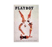 Playboy Poster Cover (1) Canvas Poster Wall Art Decor Print Picture Paintings for Living Room Bedroom Decoration 12x18inch(30x45cm)