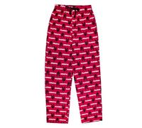 Playboy Women's Super Soft Cozy Yummy Lounge Pants, Bunny Toss - Maroon, Medium