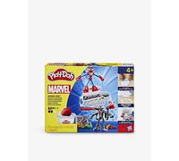 Play-Doh Marvel Spider-Man Launch & Slice Battle Playset with 2 Action Figures, Ages 4+