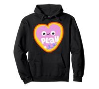 PlayDoh purple Heart Play Pullover Hoodie