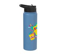PlayDoh Squish It Stainless Steel Insulated Water Bottle
