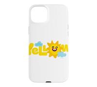 PlayDoh Yellow Sun Case for iPhone 15 Plus