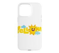 PlayDoh Yellow Sun Case for iPhone 15 Pro Max