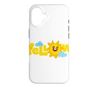 PlayDoh Yellow Sun Case for iPhone 16