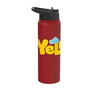 PlayDoh Yellow Sun Stainless Steel Insulated Water Bottle