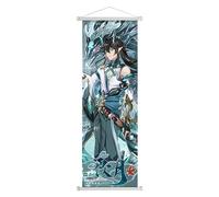 PLAYDOM Honkai Star Rail Imbibitor Lunae Scroll Painting Ticket Laser Badge Spring Acrylic Stand Flowing Sand Standing Five Piece Box Set (scroll painting)