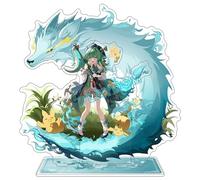 PLAYDOM Honkai Star Rail Raiden Bosenmori Mei Huohuo Jingliu Clara Firefly Ruan Mei Aventurine Dan Heng Robin Acrylic Stand Figure Standee Character Decorations (Huohuo)