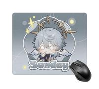 PLAYDOM HonKai Star Rail Sunday Gaming Mouse Pad Anti-Slip Rubber Base, Desktop Mouse Pad (E)