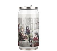 PLAYDOM Zenless Zone Zero Hoshimi Miyabi Alexandrina Nekomiya Mana Nicole Demara Anby Demara Cola Cup Insulated Stainless Steel Cup 304 Grade for Home Office Kitchen (Victoria,500ml)