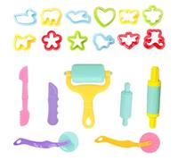 Playdough Set, 19pcs Play Doh Tools, Creative Playdoh Kit for Kids, Includes Rollers, Cutters, and Animal Shapes for Educational and Imaginative Fun