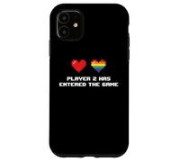 Player 2 Has Entered The Game Gamer Pride LGBTQ Case for iPhone 11