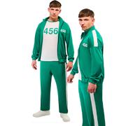 Rubies Official Squid Game Player 456 Deluxe Costume Adult Fancy Dress, Size Extra Small