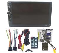 Player OS Systems Auto Car Stereo 7 Inch Touchscreens Radio Backups Camera Vehiclles Multimedia Player For Auto Easy Install Car Radio With Reverse Camera