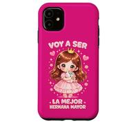 Playera Big Sister: Voy a Ser la Mejor Hermana Mayor Anuncio Case for iPhone 11