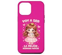 Playera Big Sister: Voy a Ser la Mejor Hermana Mayor Anuncio Case for iPhone 12 Pro Max