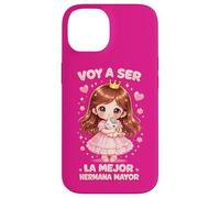 Playera Big Sister: Voy a Ser la Mejor Hermana Mayor Anuncio Case for iPhone 14