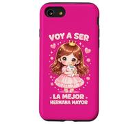 Playera Big Sister: Voy a Ser la Mejor Hermana Mayor Anuncio Case for iPhone SE (2020) / 7/8