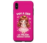 Playera Big Sister: Voy a Ser la Mejor Hermana Mayor Anuncio Case for iPhone XS Max