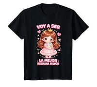 Playera Big Sister: Voy a Ser la Mejor Hermana Mayor Anuncio T-Shirt