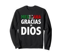 Playeras Mexico Mexicana Gracias a Dios Camisetas Religiosas Sweatshirt
